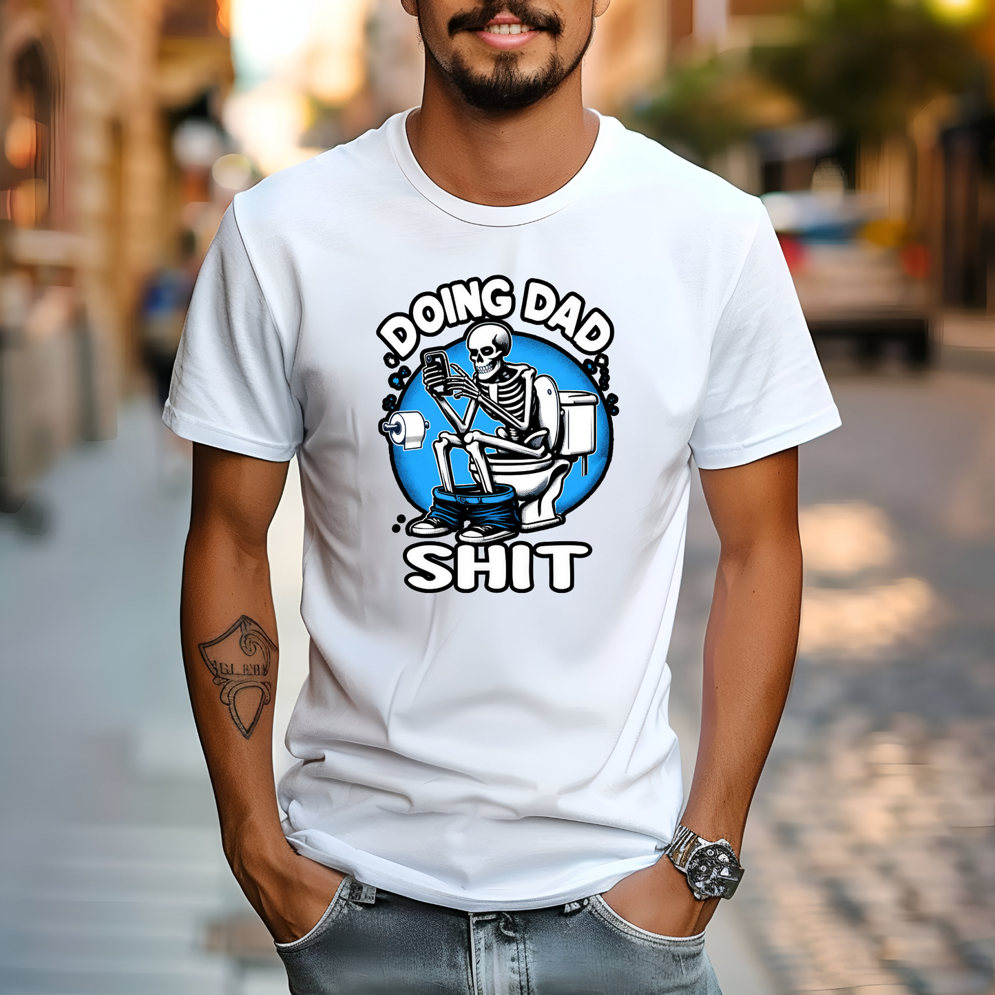 Doing Dad Shit T-shirt, Dad Gift, Fathers Day Gifts, Great for Brothers, Uncles and Friends